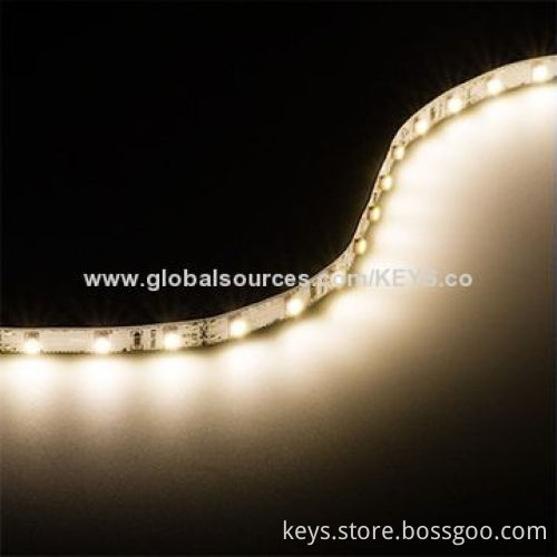 Warm White 24V 3528 SMD Flexible LED Strip Lights, 2800k, for Indoor Lighting